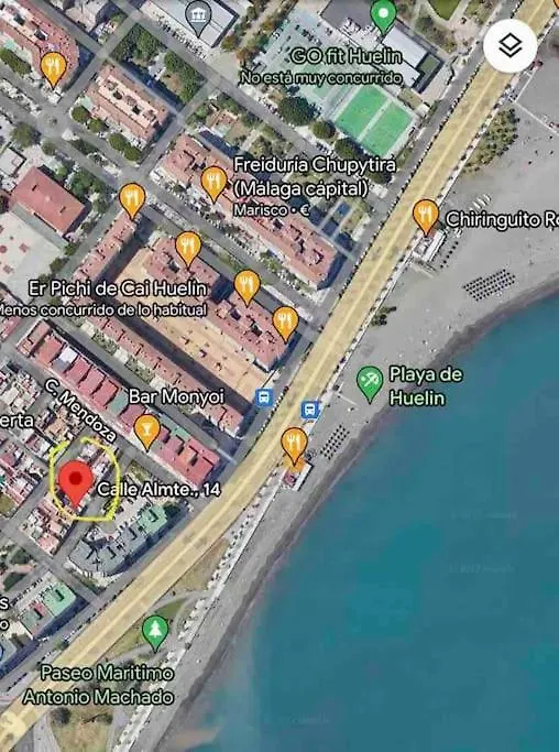 Апартаменты New Fantastic Duplex With Terrace Малага Испания